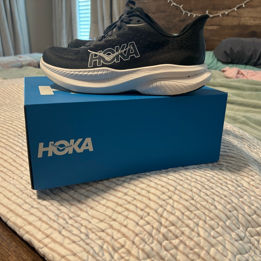 Hokas size 9. Worn once
